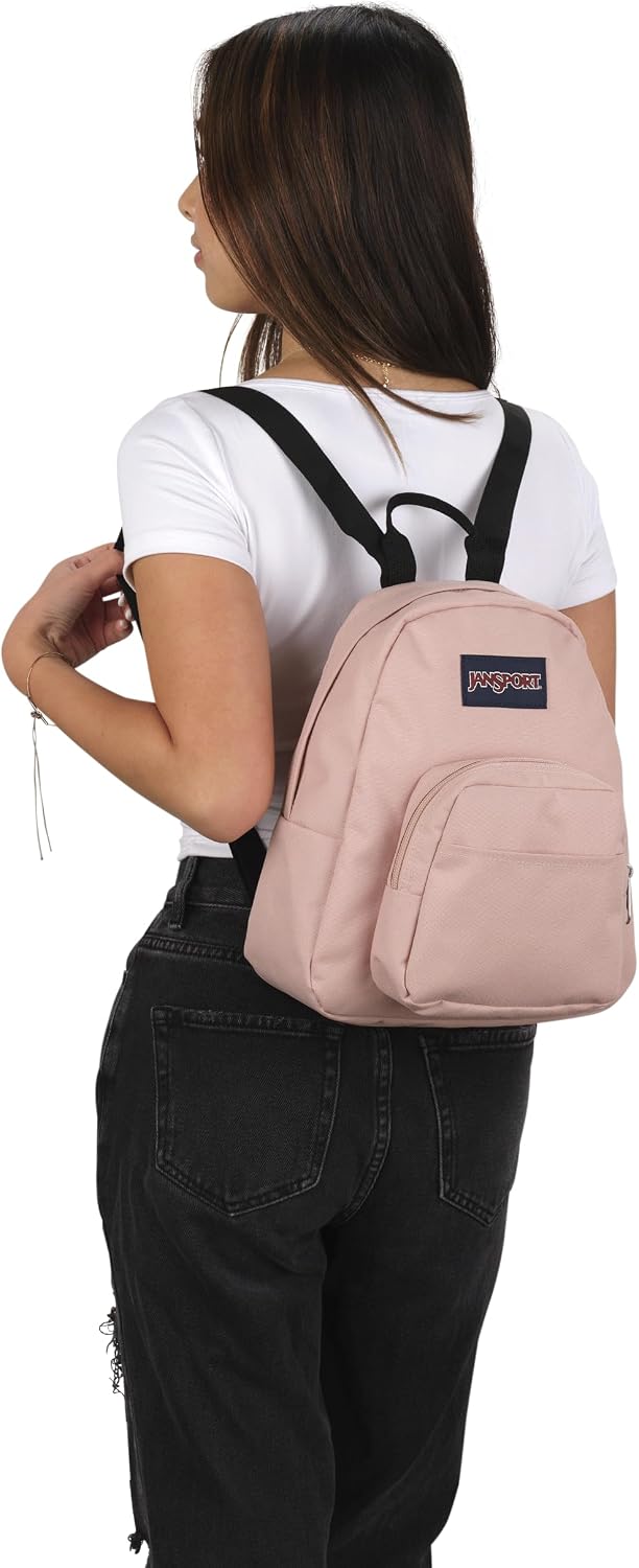JanSport Half Pint Mini Backpack (Misty Rose өнгөтэй)